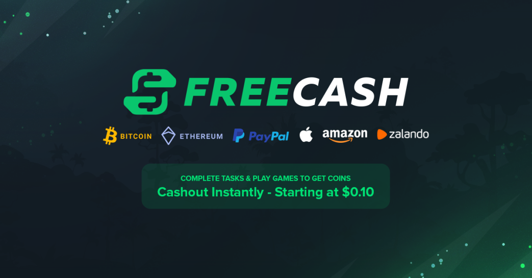 Freecash: Free Cash, PayPal, Bitcoin & more! | Freecash.com