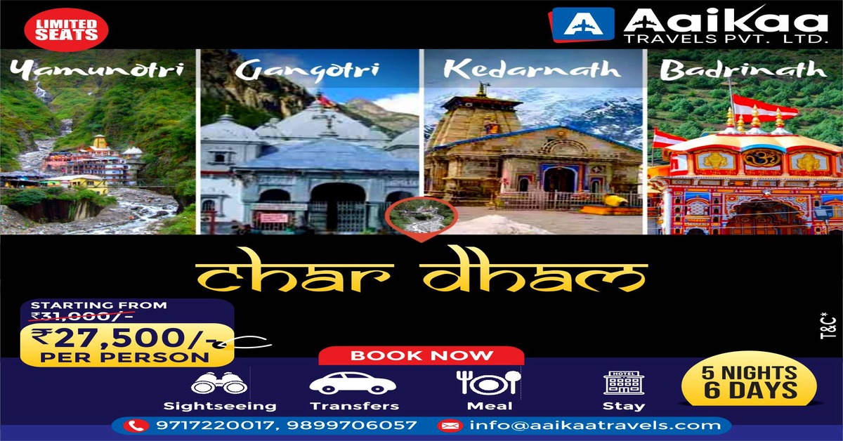 Discover the Spirituality with Do Dham/Char Dham Yatra Package