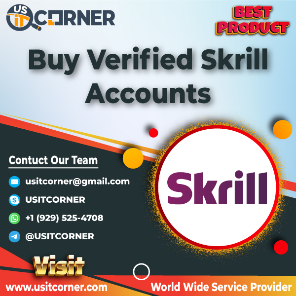 Buy Verified Skrill Accounts - 100% Real Quality & Verified