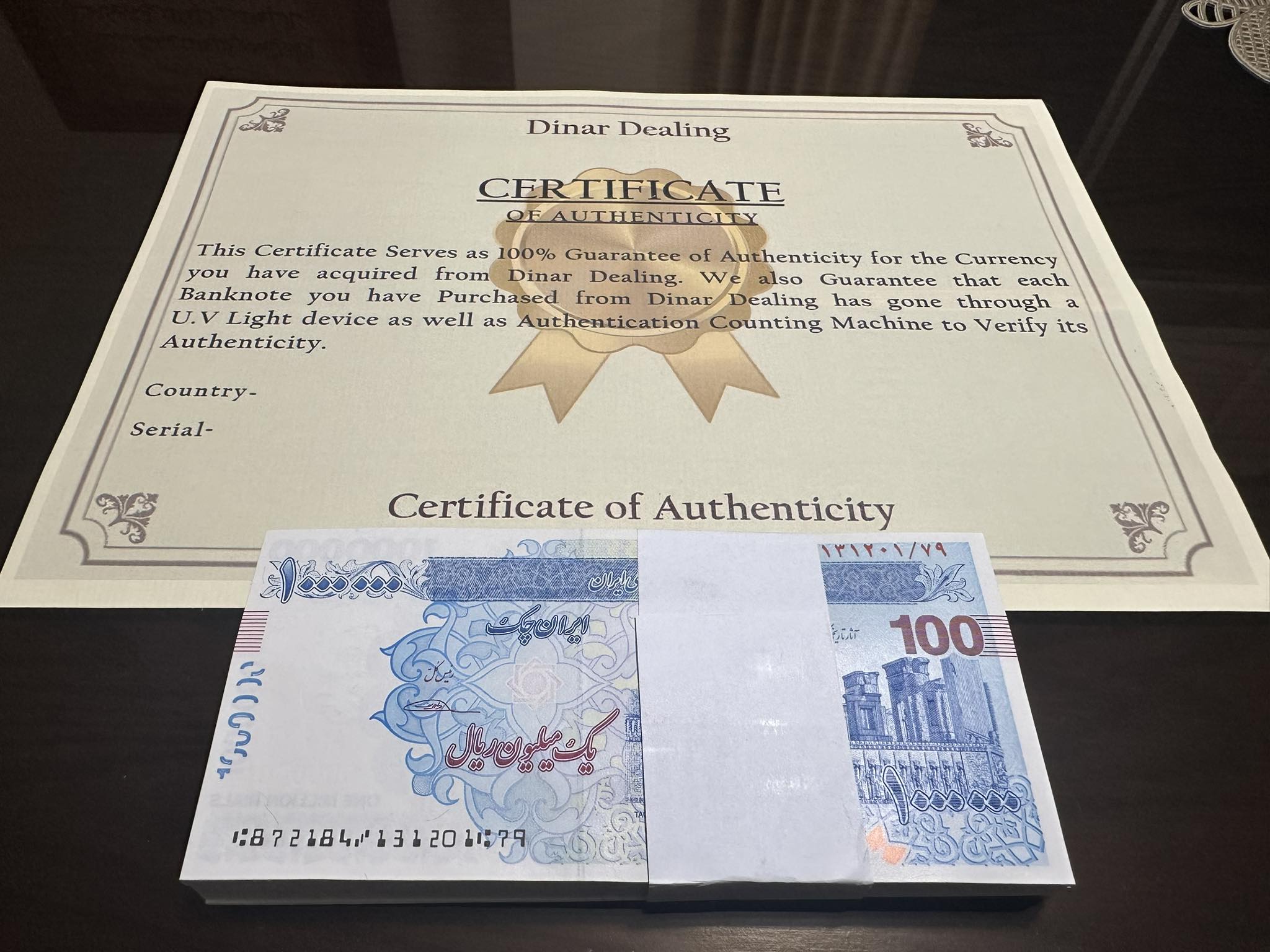 Travel Smart: Buy 3 Sets of 1,000,000 Iranian Rials and Get 3 Free Notes!