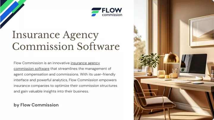 PPT - Insurance Agency Commission Software by Flow Commission PowerPoint Presentation - ID:13344257
