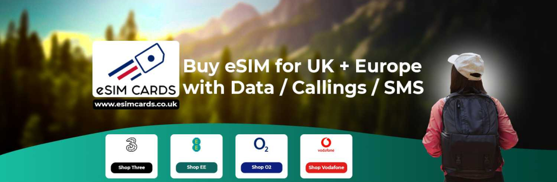 buy eSIM cards plans UK Europe with Data Callings Cover Image